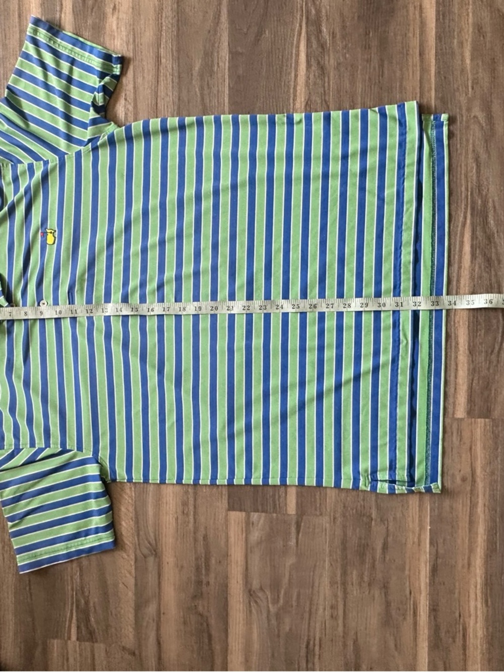 Peter Millar Masters Striped Polo Shirt - Picture 5 of 6